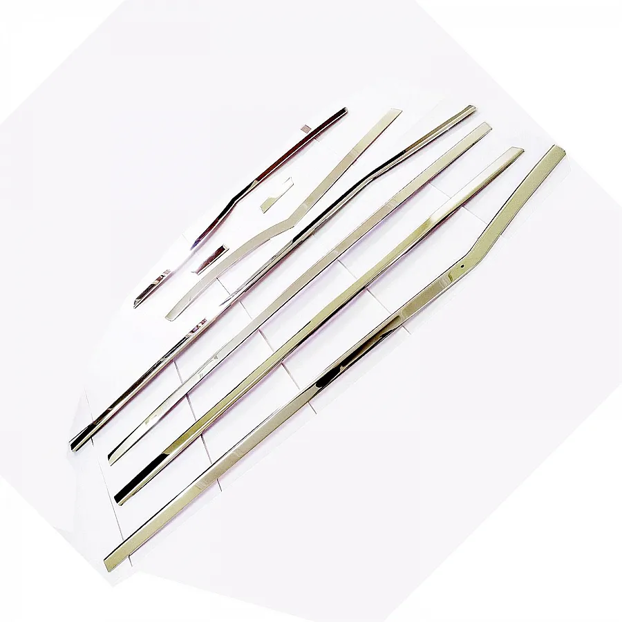 Mahindra XUV500 2011-2018 Lower Window Chrome Garnish Trims (Set Of 8Pcs.)