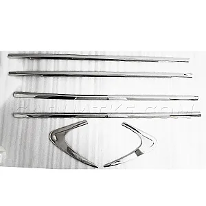 Maruti Suzuki Baleno 2022 Onwards Lower Window Chrome Garnish