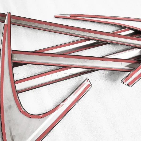 Maruti Suzuki Baleno 2022 Onwards Lower Window Chrome Garnish Maruti Suzuki Baleno 2022 Onwards Lower Window Chrome Garnish