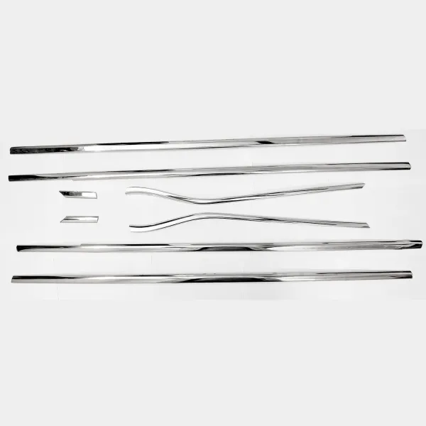 MG Hector Window Lower Chrome Garnish Trim (Set of 8Pcs.)