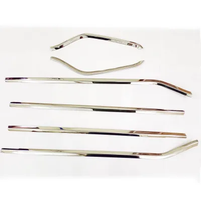 Renault Triber Lower Window Chrome Garnish Trims (Set Of 6 Pcs.)