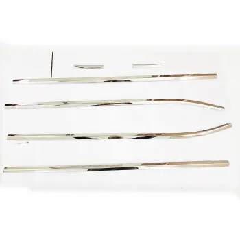 Cnleague Tata Altroz 2019 Onwards Lower Window Chrome Garnish Trims