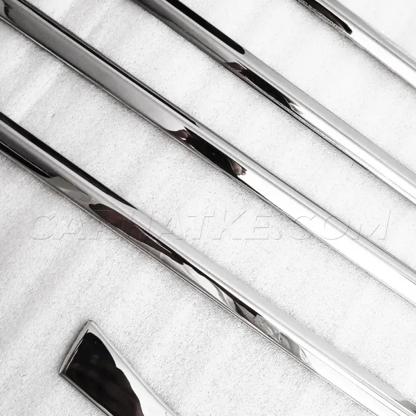 Cnleague Tata Punch 2021 Onwards Lower Window Chrome Garnish Trims Cnleague Tata Punch 2021 Onwards Lower Window Chrome Garnish Trims