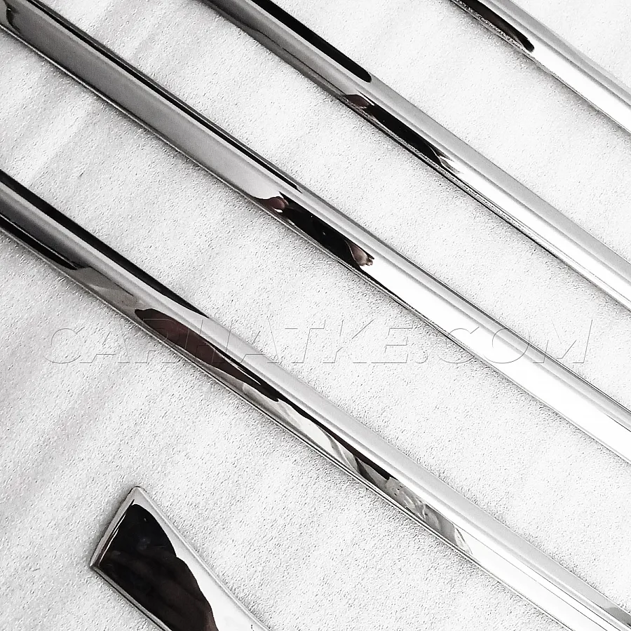 Cnleague Tata Punch EV 2024 Onwards Lower Window Chrome Garnish Trims