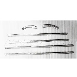 Cnleague Tata Punch 2021 Onwards Lower Window Chrome Garnish Trims