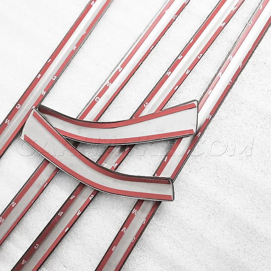 Cnleague Tata Punch EV 2024 Onwards Lower Window Chrome Garnish Trims