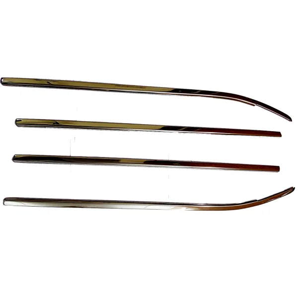 Tata Tiago Lower Window Chrome Garnish Trims (Set Of 4Pcs.) Tata Tiago Lower Window Chrome Garnish Trims (Set Of 4Pcs.)