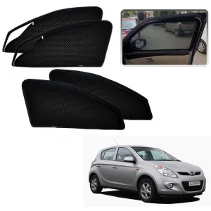 Hyundai i20 2008-2012 Window Zipper Magnetic Sun Shades
