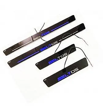 Matrix Led Car Door Scuff Sill Plate Footsteps