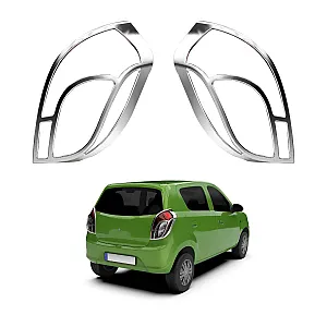 Maruti Suzuki Alto 800 2019 Onwards Tail Light Chrome Garnish Cover Trim (Set Of 2Pcs.)