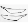 Nissan Magnite 2020 Onwards Headlight Chrome Garnish Cover (Set of 2Pcs.) Nissan Magnite 2020 Onwards Headlight Chrome Garnish Cover (Set of 2Pcs.)