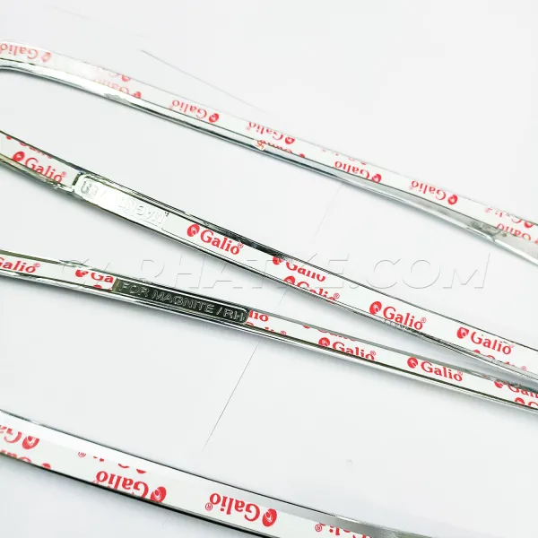 Nissan Magnite 2020 Onwards Headlight Chrome Garnish Cover (Set of 2Pcs.) Nissan Magnite 2020 Onwards Headlight Chrome Garnish Cover (Set of 2Pcs.)