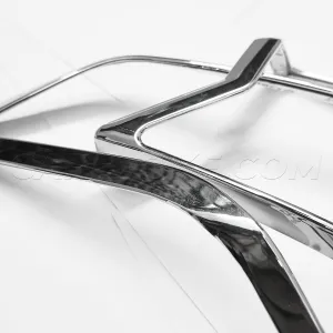 Tata Safari 2021-23 Tail Light Chrome Garnish Cover Trim (Set Of 2Pcs.)