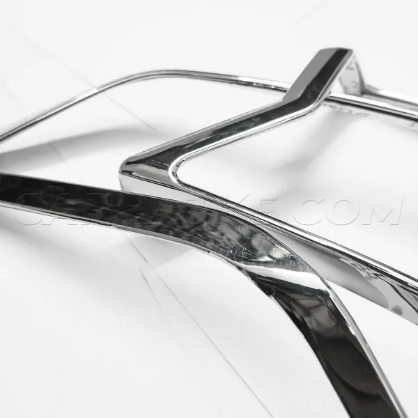 Tata Safari 2021-23 Tail Light Chrome Garnish Cover Trim (Set Of 2Pcs.)