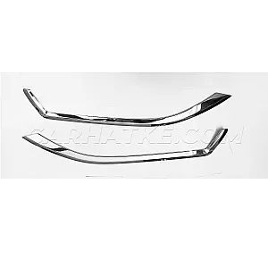 Tata Safari 2021-23 Headlight Chrome Garnish Cover (Set of 2Pcs.)