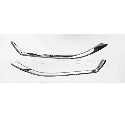 Tata Safari 2021-23 Headlight Chrome Garnish Cover (Set of 2Pcs.)