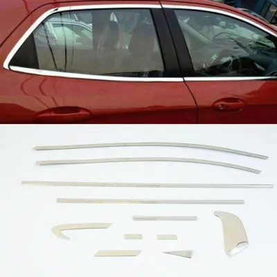 Honda City 2009 Full Window Chrome Garnish Trims (Set Of 22Pcs.)