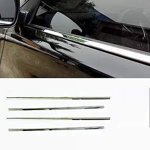Skoda Rapid Lower Window Chrome Garnish Trims (Set Of 4Pcs.)