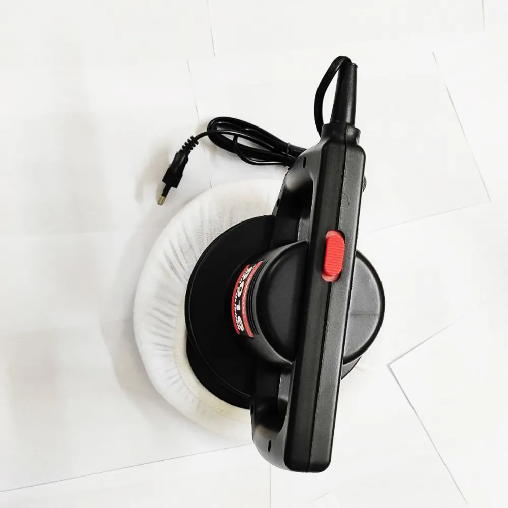 Coido 6016 Heavy Duty Professional AC Car Polisher - Black Color