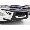Toyota Innova Crysta Front and Rear Bumper Guard Protector in High Quality ABS Material