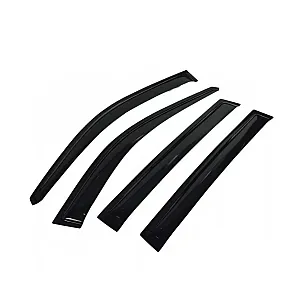 Galio Black Door Visor for Honda New Jazz, WRV