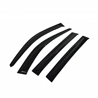 Galio Black Door Visor for Honda New Jazz, WRV