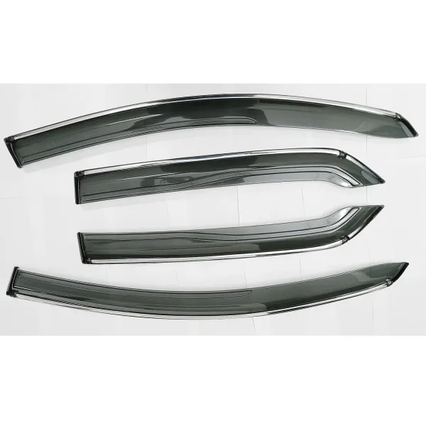 Galio Chrome Line Door Visor for Ford Ecosport 2013 Onwards