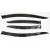 Honda City Idtech 2014 Car Window Door Visor with Chrome Line (Set Of 4 Pcs.)
