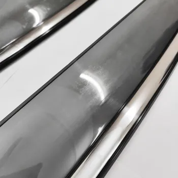 Hyundai Elantra 2012-2015 Car Window Door Visor with Chrome Line (Set Of 4 Pcs.)