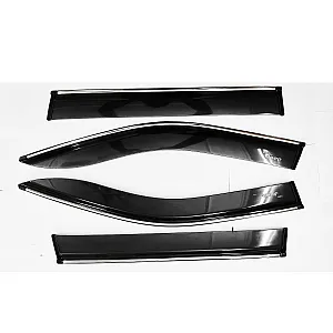 Galio Chrome Line Door Visor for Jeep Compass