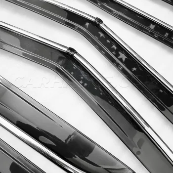 Chrome Line Door Visor for Kia Carens 2022 Onwards
