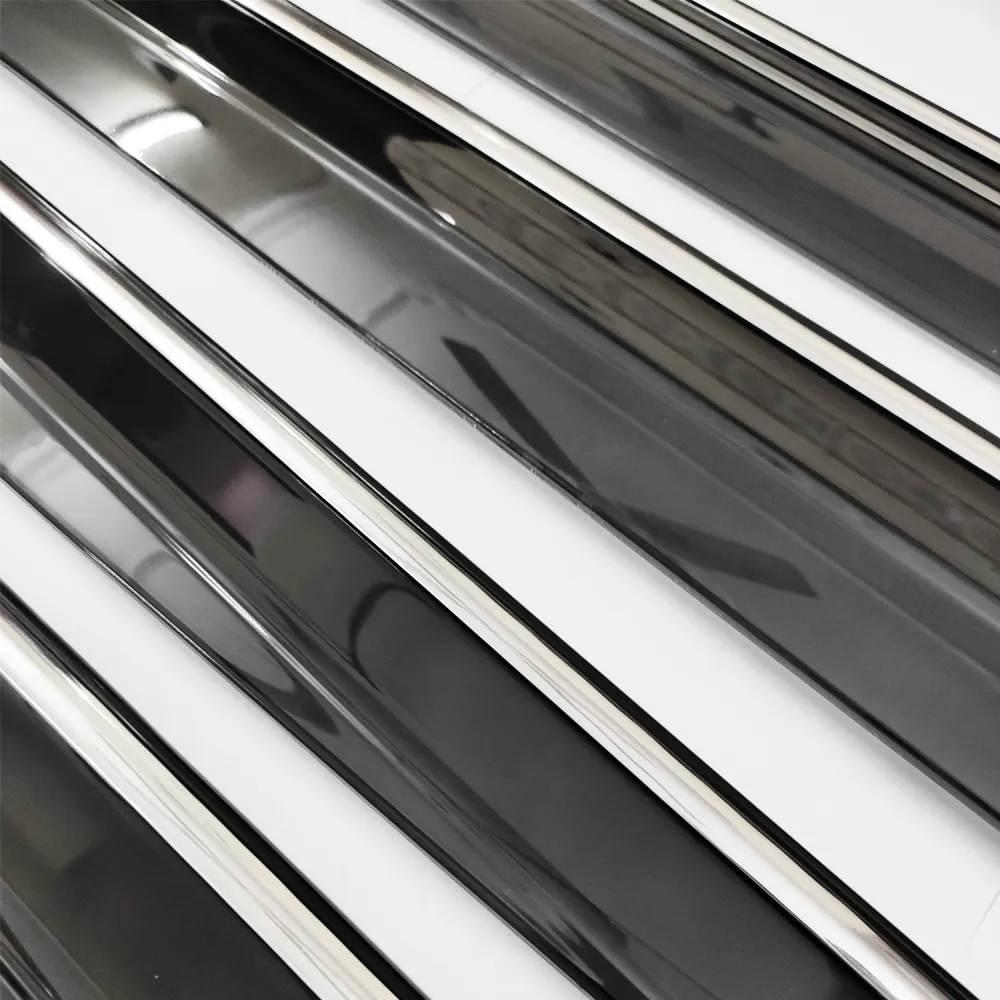 Maruti Nexa XL6 Car Window Door Visor with Chrome Line (Set Of 6Pcs.)