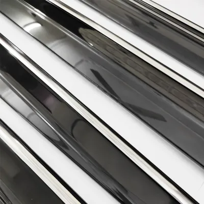 Maruti Nexa XL6 Car Window Door Visor with Chrome Line (Set Of 6Pcs.)