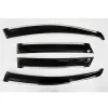 Volkswagen Polo Car Window Door Visor with Chrome Line (Set Of 4 Pcs.)