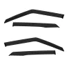 Hyundai Venue 2019 Onwards Car Window Door Visor (Set Of 4Pcs, Black)