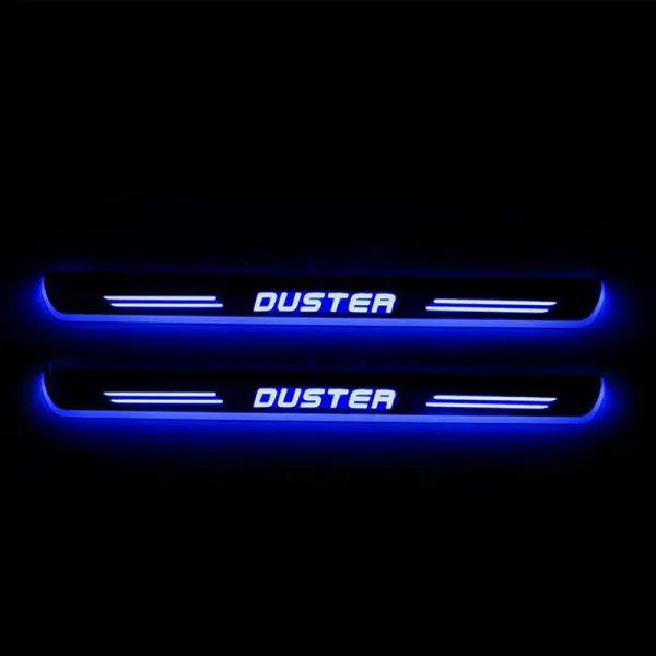 Renault Duster 2012 Onwards Door Opening LED Footstep - 4 Pieces