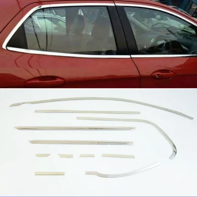 Renault Duster Full Window Chrome Garnish Trims (Set Of 22Pcs.)