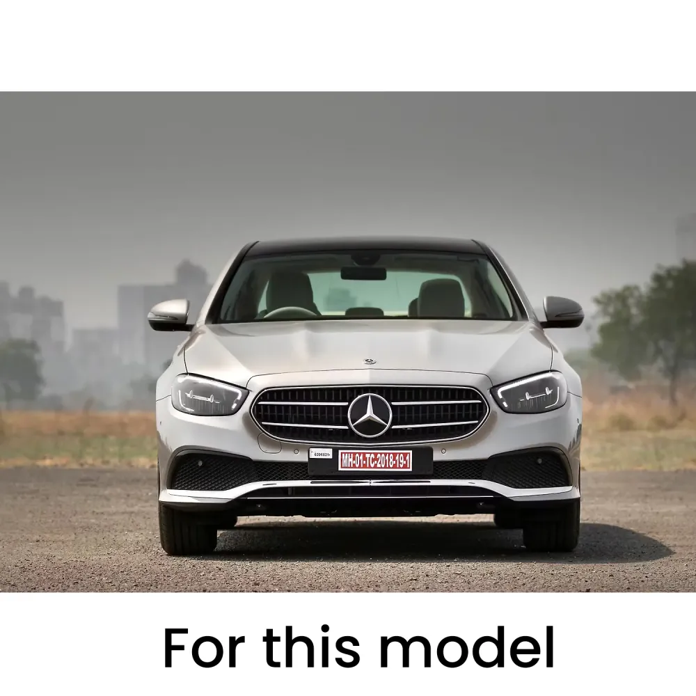 Carhatke 9D Luxury Car Foot Mats for Benz E-Class E220D & E200 2022 Onwards