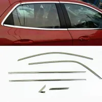 Hyundai i20 Elite 2014-2018 Full Window Chrome Garnish Trims (Set Of 12Pcs.)