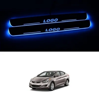 Hyundai Elantra 2012 - 2015 Onwards Door Opening LED Footstep - 4 Pieces