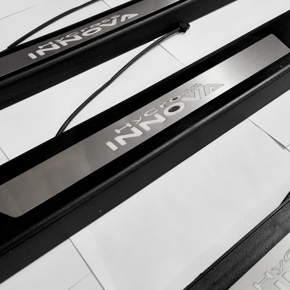 Toyota Innova Hycross 2023 Onwards OEM Led Scuff Door Side Sill Plates