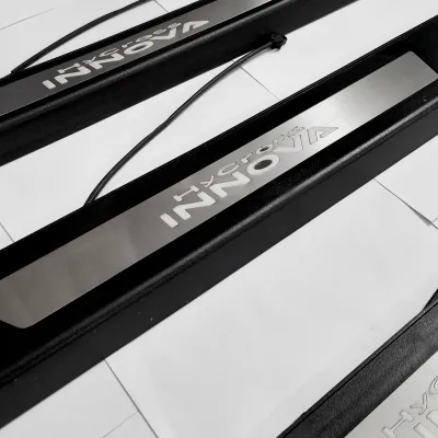 Toyota Innova Hycross 2023 Onwards OEM Led Scuff Door Side Sill Plates Toyota Innova Hycross 2023 Onwards OEM Led Scuff Door Side Sill Plates