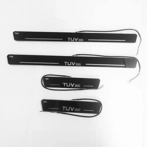 Mahindra TUV 300 2015 Onwards Door Opening LED Footstep - 4 Pieces