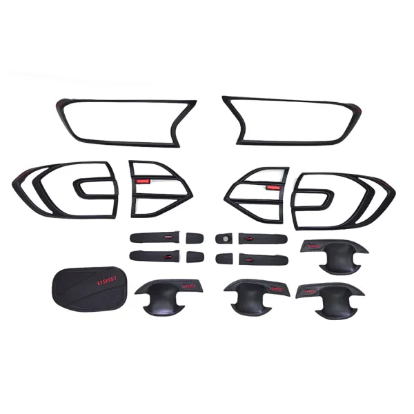 Matte Black Styling Combo Kit for Ford Endeavour 2016 Onwards Matte Black Styling Combo Kit for Ford Endeavour 2016 Onwards