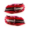 LED Tail Lights for Ford Endeavour 2015 Onwards - Red Glass