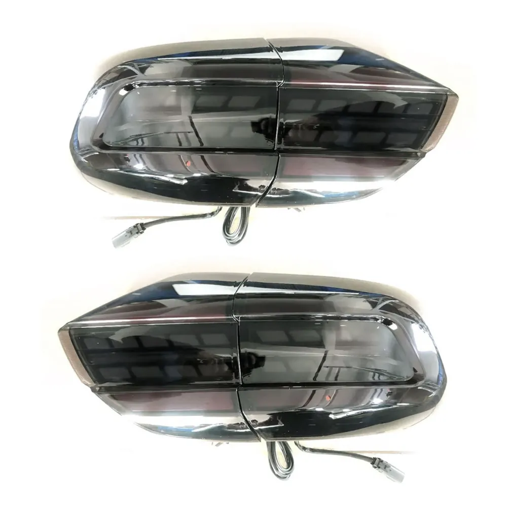 LED Tail Lights for Ford Endeavour 2015 Onwards - Smoke Glass