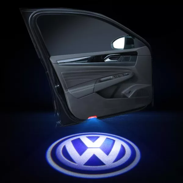 Wireless Car Welcome Logo Shadow Projector Ghost Lights Kit for All Cars