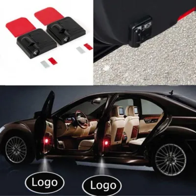 Wireless Car Welcome Logo Shadow Projector Ghost Lights Kit for All Cars