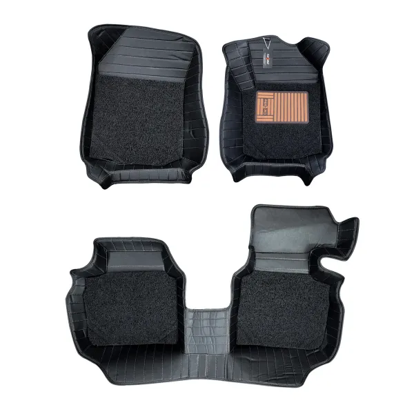 Carhatke 9D Luxury Car Foot Mats for Grand Vitara, Hyryder, Vicrotis