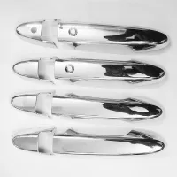 Cnleague Honda Amaze 2018 Onwards Door Handle Chrome Garnish